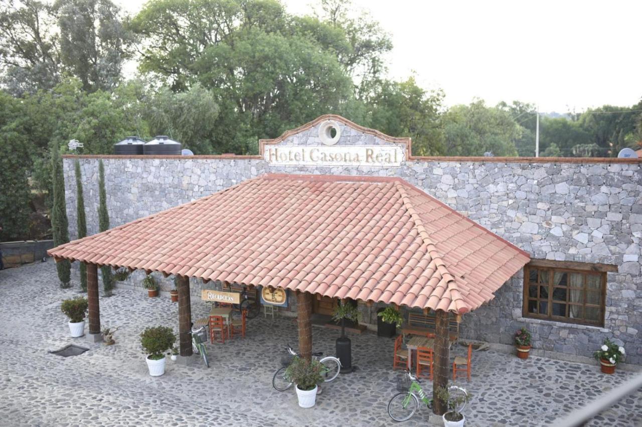 Hotel La Casona Real 瓦斯卡坎波 外观 照片