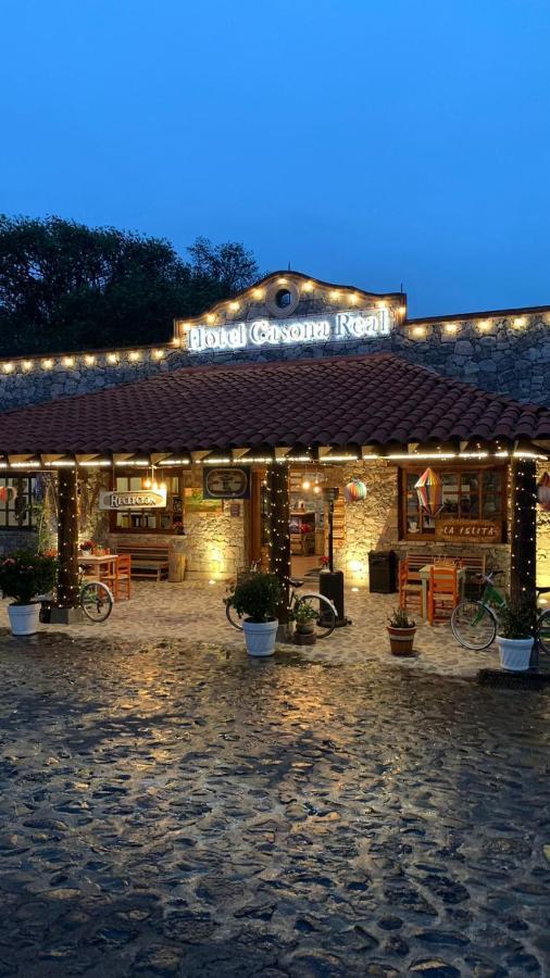 Hotel La Casona Real 瓦斯卡坎波 外观 照片