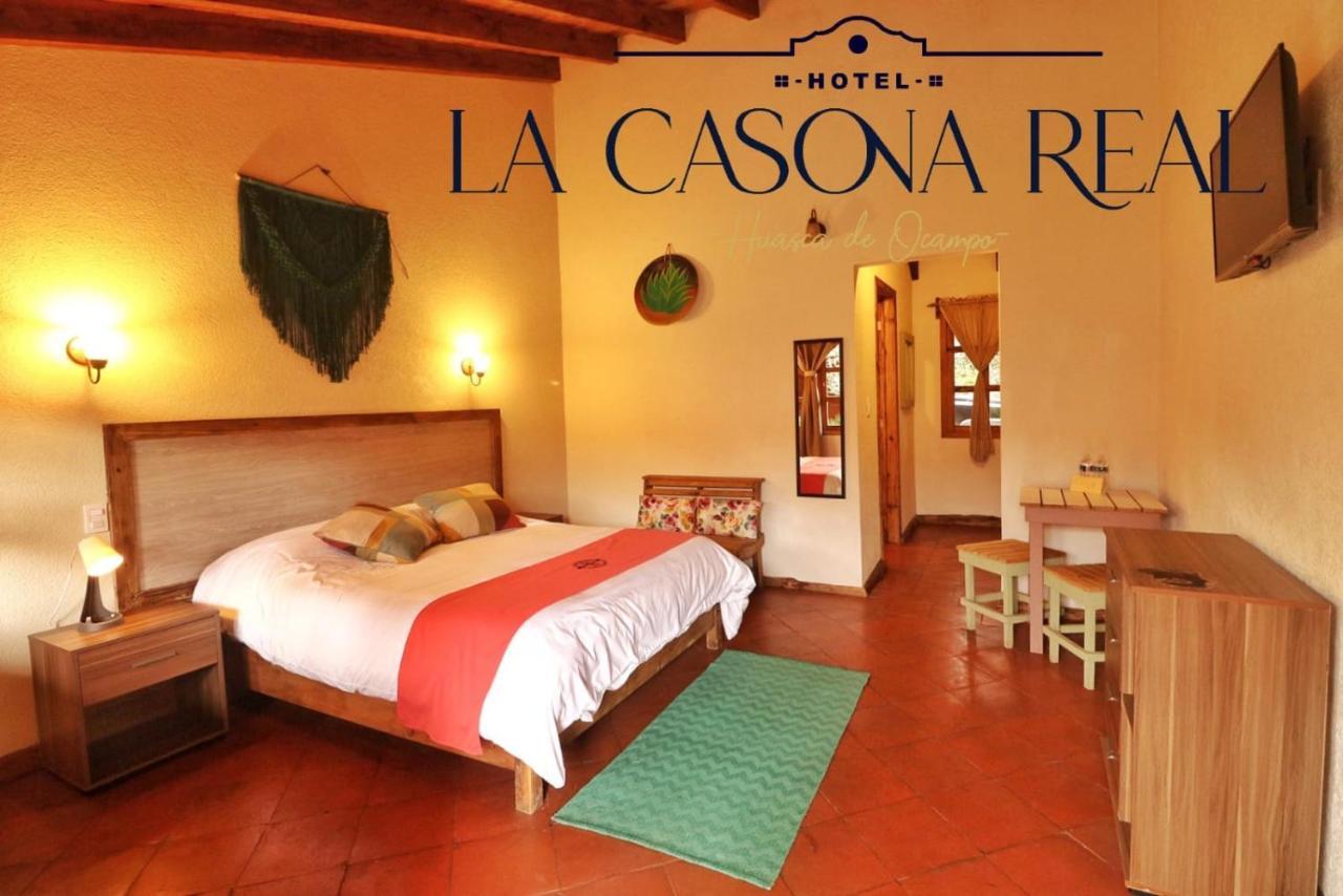 Hotel La Casona Real 瓦斯卡坎波 外观 照片